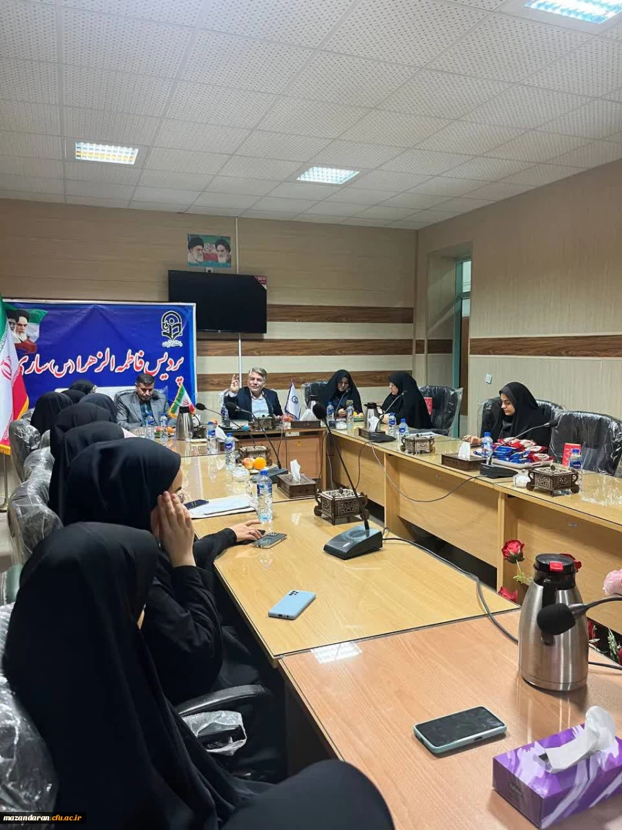 بازدید گروه نظارت و ارزیابی دانشگاه فرهنگیان از مدیریت امور پردیس های استان مازندران 9