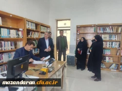 بازدید گروه نظارت و ارزیابی دانشگاه فرهنگیان از مدیریت امور پردیس های استان مازندران 11