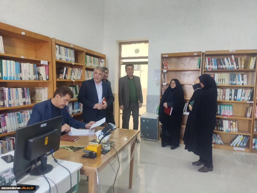 بازدید گروه نظارت و ارزیابی دانشگاه فرهنگیان از مدیریت امور پردیس های استان مازندران 11