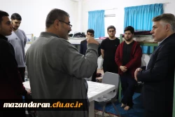 بازدید گروه نظارت و ارزیابی دانشگاه فرهنگیان از مدیریت امور پردیس های استان مازندران 21