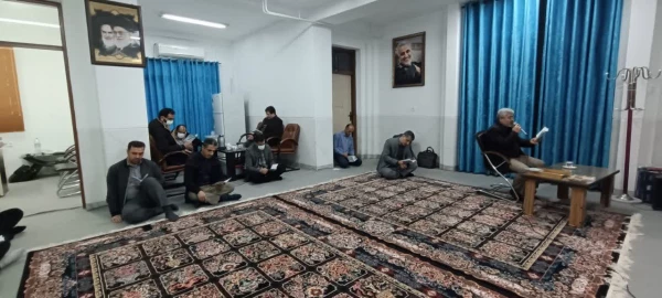 مراسم هفتگی قرائت زیارت عاشورا 
 2