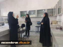 بازدید تیم نظارت و ارزیابی سازمان مرکزی از پردیس فاطمه الزهرا (س) ساری  2
