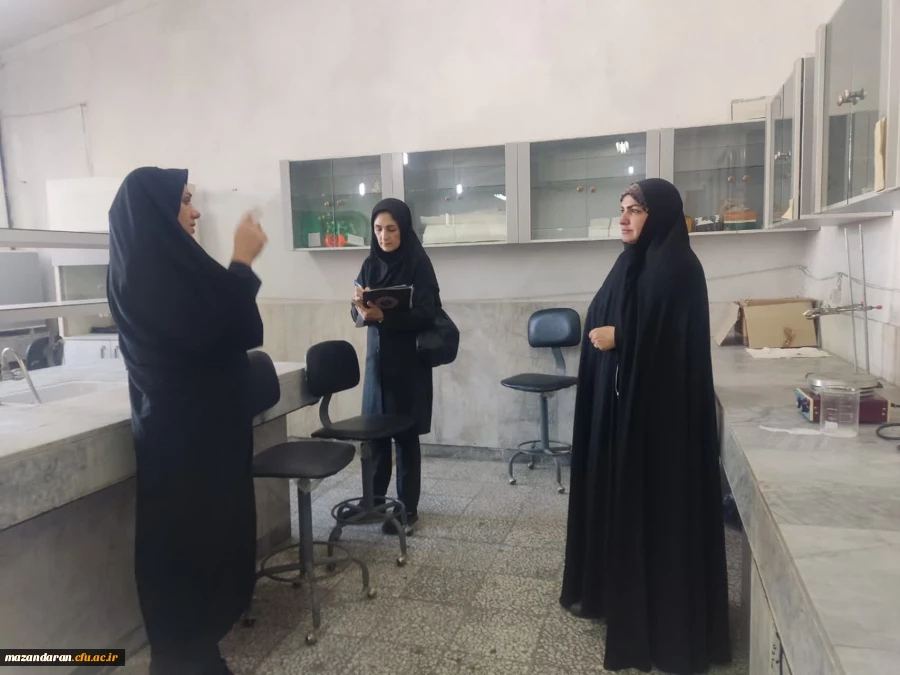 بازدید تیم نظارت و ارزیابی سازمان مرکزی از پردیس فاطمه الزهرا (س) ساری  2