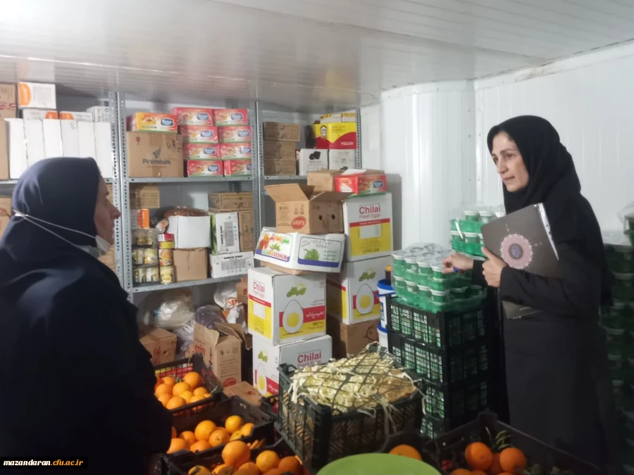 بازدید تیم نظارت و ارزیابی سازمان مرکزی از پردیس فاطمه الزهرا (س) ساری  7