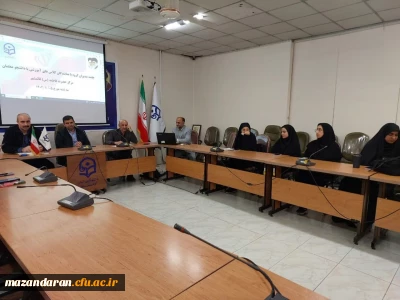 جلسه مدیران گروه با نمایندگان کلاسهای آموزشی