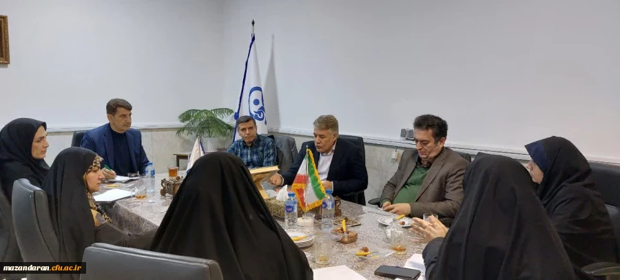 بازدید تیم نظارت و ارزیابی سازمان مرکزی از پردیس فاطمه الزهرا (س) ساری  3