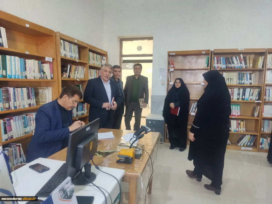 بازدید تیم نظارت و ارزیابی سازمان مرکزی از پردیس فاطمه الزهرا (س) ساری  5