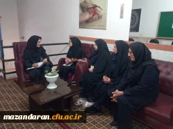 بازدید تیم نظارت و ارزیابی سازمان مرکزی از پردیس فاطمه الزهرا (س) ساری  8