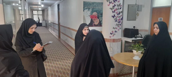 بازدید تیم نظارت و ارزیابی سازمان مرکزی از پردیس فاطمه الزهرا (س) ساری  15