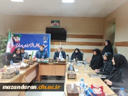 بازدید تیم نظارت و ارزیابی سازمان مرکزی از پردیس فاطمه الزهرا (س) ساری  19