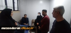 بازدید تیم نظارت و ارزیابی سازمان مرکزی از پردیس فاطمه الزهرا (س) ساری  20