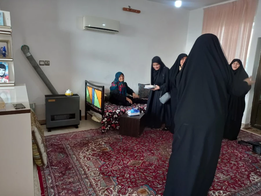 تکریم مادران شهدا در سالروز وفات حضرت ام البنین  5