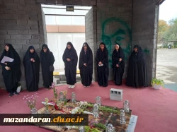 آیین بدرقه راهیان مقاومت دانشجویان واحد خواهران دانشگاه فرهنگیان استان مازندران  3
