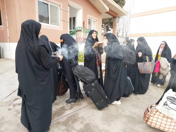 آیین بدرقه راهیان مقاومت دانشجویان واحد خواهران دانشگاه فرهنگیان استان مازندران  5