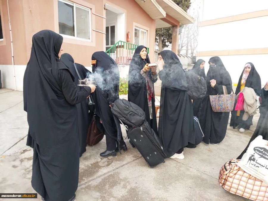 آیین بدرقه راهیان مقاومت دانشجویان واحد خواهران دانشگاه فرهنگیان استان مازندران  5