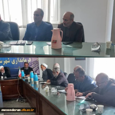 اعتکاف محور نشست مسئولین شهرستان نوشهر