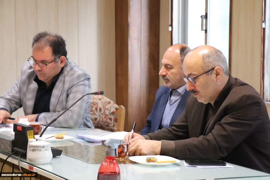 جلسه شورای آموزشی و تحصیلات تکمیلی دانشگاه فرهنگیان مازندران 5