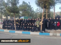 اردوی کاروان راهیان مقاومت دانشجو معلمان دختر دانشگاه فرهنگیان مازندران به کرمان  8