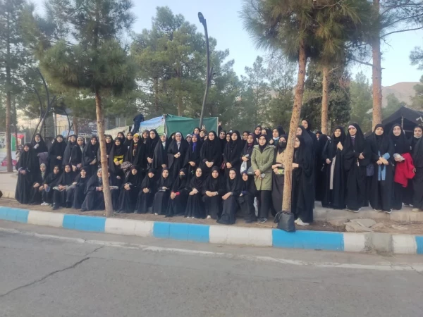 اردوی کاروان راهیان مقاومت دانشجو معلمان دختر دانشگاه فرهنگیان مازندران به کرمان  8