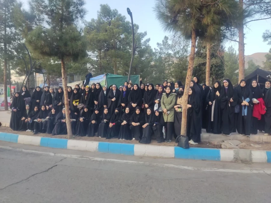 اردوی کاروان راهیان مقاومت دانشجو معلمان دختر دانشگاه فرهنگیان مازندران به کرمان  8