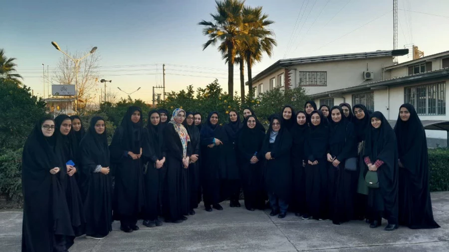 اردوی کاروان راهیان مقاومت دانشجو معلمان دختر دانشگاه فرهنگیان مازندران به کرمان  9