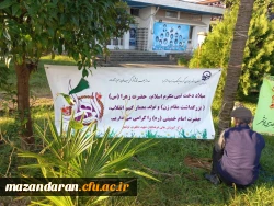 به مناسبت ولادت با سرسعادت دردانه دوعالم حضرت فاطمه زهرا (س) در دانشگاه فرهنگیان نوشهر صورت گرفت 2