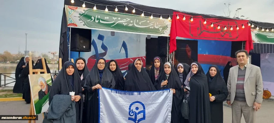 حضور در موکب شهید سردار  سلیمانی 5