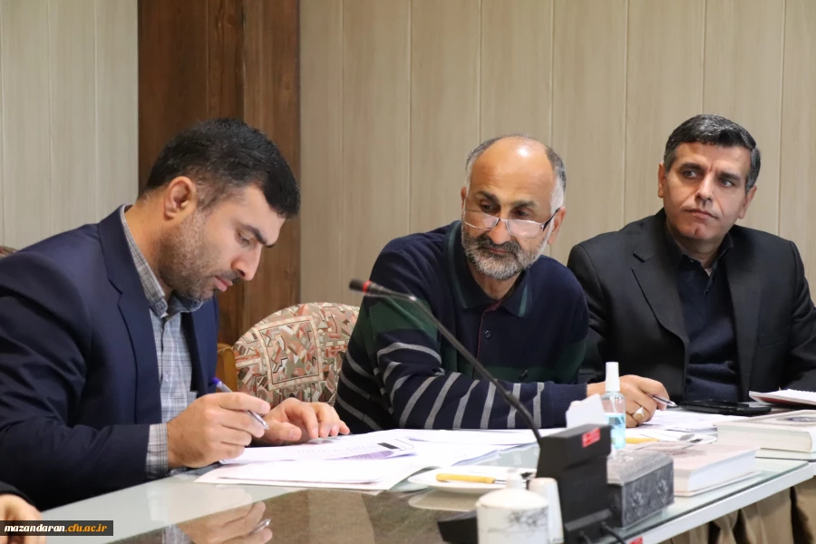 جلسه شورای فرهنگی ، اجتماعی و امور دانشجویی دانشگاه فرهنگیان مازندران 5