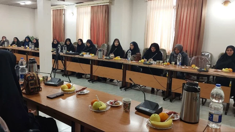 جلسه بانوان فرهنگی شاخص شهرستان ها و مناطق استان مازندران 2