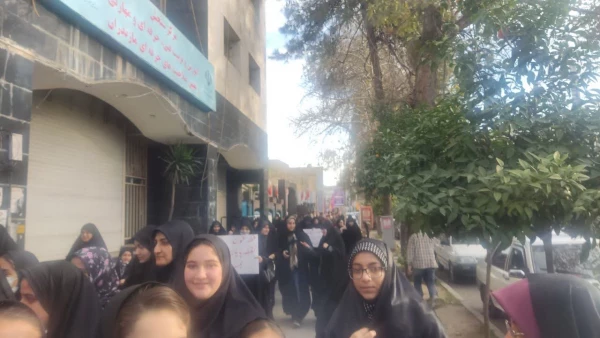 حضور کارکنان و دانشجو معلمان بسیجی  در  مراسم یادبود شهدای کرمان در گلزار شهدای ساری 5