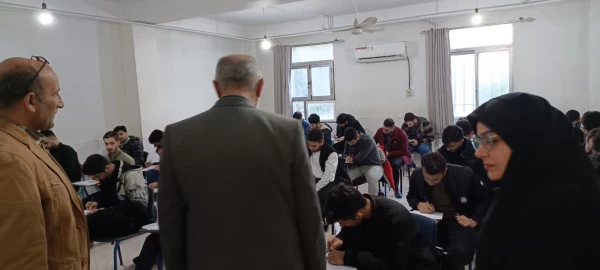 بازدید از امتحانات پایانی ترم اول 3