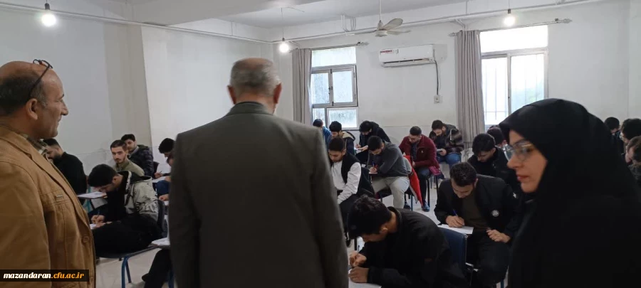 بازدید از امتحانات پایانی ترم اول 3