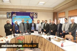 برگزاری جلسه شورای پژوهشی استان ومعارفه دکترمرتضی همایون نیا معاون آموزشی و پژوهشی  6