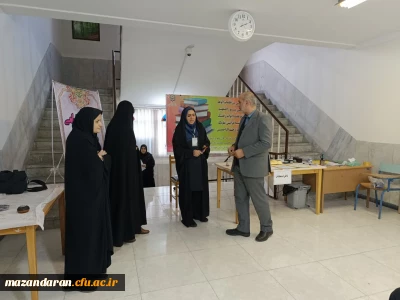 بازدید از حوزه امتحان پردیس دختران ساری 