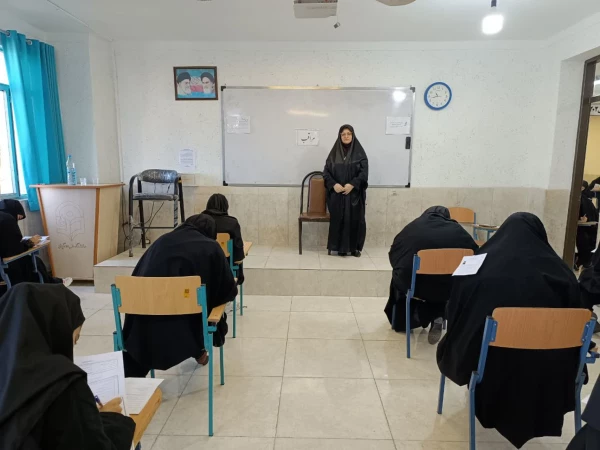 برگزاری آزمون نوبت اول پردیس فاطمه  الزهرا س ساری  5