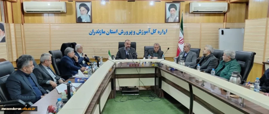 جلسه دانشگاه فرهنگیان مازندران با مجمع خیرین استان مازندران 3