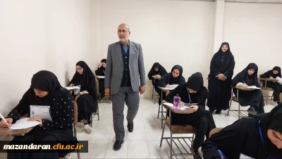 بازدید سرزده لطف الله مهدوی ریاست دانشگاه فرهنگیان