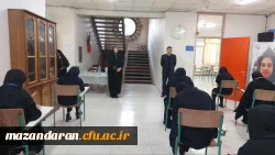 بازدید رحمان کرامتی مسئول نظارت و ارزیابی دانشگاه فرهنگیان استان مازندران 2