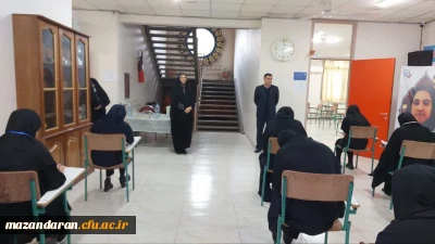 بازدید رحمان کرامتی مسئول نظارت و ارزیابی دانشگاه فرهنگیان استان مازندران