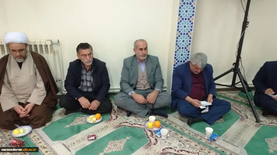 آیین چهلمین روز تدفین شهید گمنام دانشگاه فرهنگیان مازندران 3