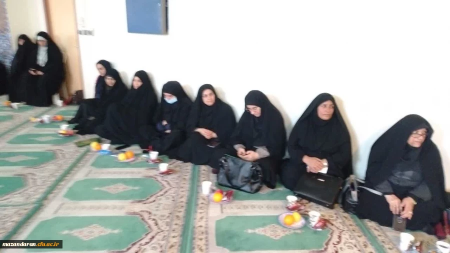 آیین چهلمین روز تدفین شهید گمنام دانشگاه فرهنگیان مازندران 4