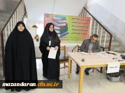 بازدید سیدعابدین خدادادی از حوزه امتحانات پایان ترم پردیس فاطمه الزهرا (س) ساری 4