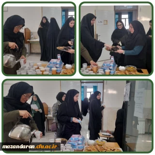 تغذیه سالم و پذیرایی از دانشجویان آموزش ابتدایی ورودی ۹۹ در امتحانات پایان ترم نیمسال اول سال تحصیلی ۱۴۰۳_۱۴۰۲