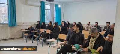 برگزاری کلاس های مهارت اموزی دبیری در پردیس فاطمه الزهرا (س) ساری 