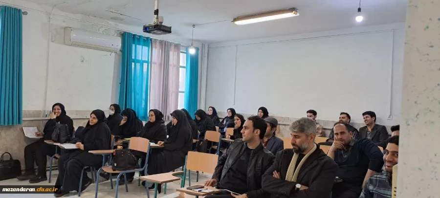 برگزاری کلاس های مهارت اموزی دبیری در پردیس فاطمه الزهرا (س) ساری  3