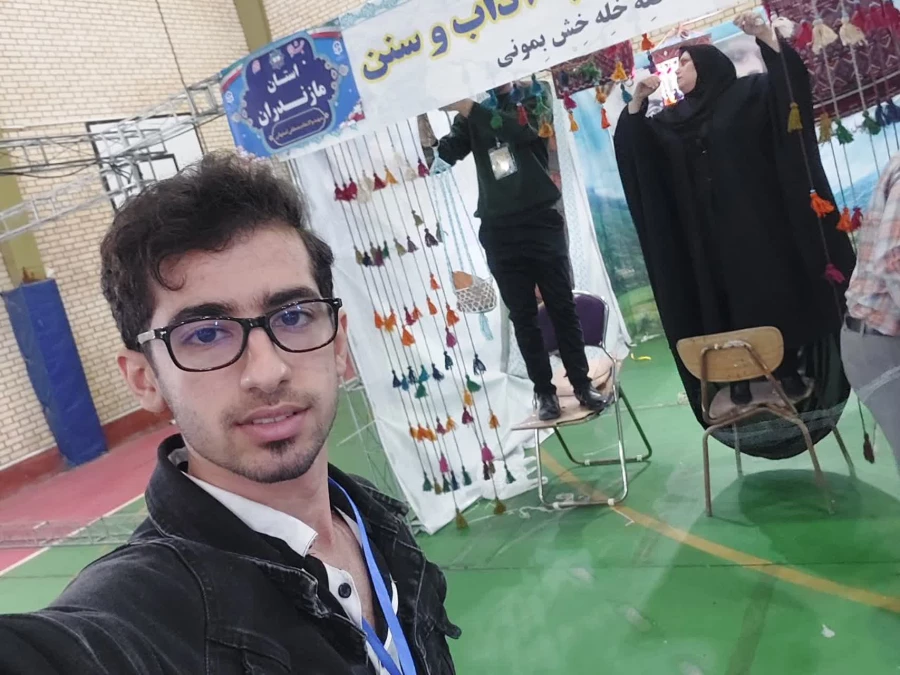 برپایی غرفه مازندران در جشنواره اقوام در بوشهر توسط تیم منتخب دانشگاه فرهنگیان مازندران  2