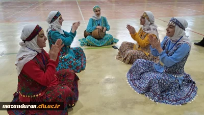 شرکت دانشگاه فرهنگیان مازندران در جشنواره اقوام