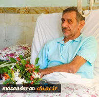 حضور رضایی منش ریاست پردیس فاطمه الزهرا س در مرکز توانبخشی امام علی علیه السلام و عیادت از جانبازان  10