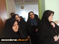 حضور رضایی منش ریاست پردیس فاطمه الزهرا س در مرکز توانبخشی امام علی علیه السلام و عیادت از جانبازان  8