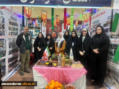 حضور دانشجویان مرکز حضرت فاطمه (س) قائمشهر در جشنواره حرکت و رویش
